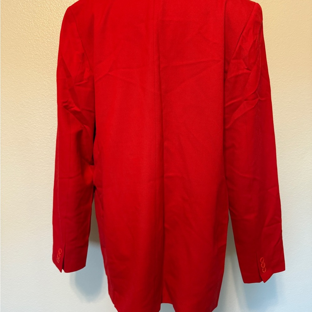 Pendleton Vibrant‎ Red Women's Blazer - Picture 3 of 4
